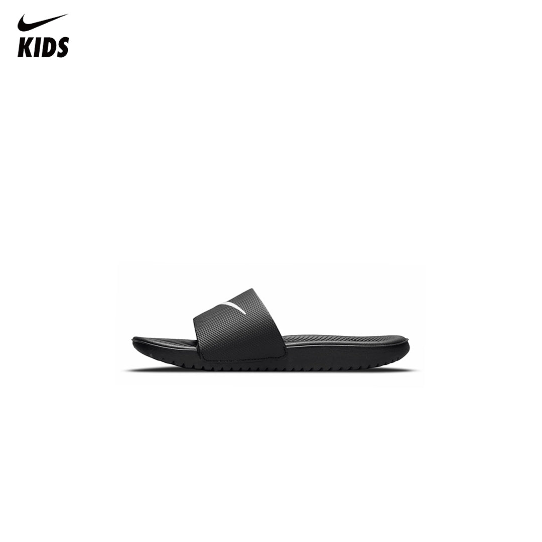 Nike Kawa Slides Black Sandals (Little Kids)