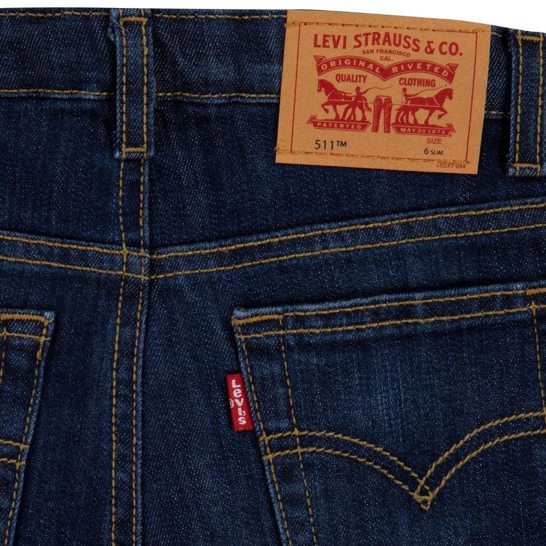 Levi's Boys Performance Highlands Denim Shorts (Little Kids)