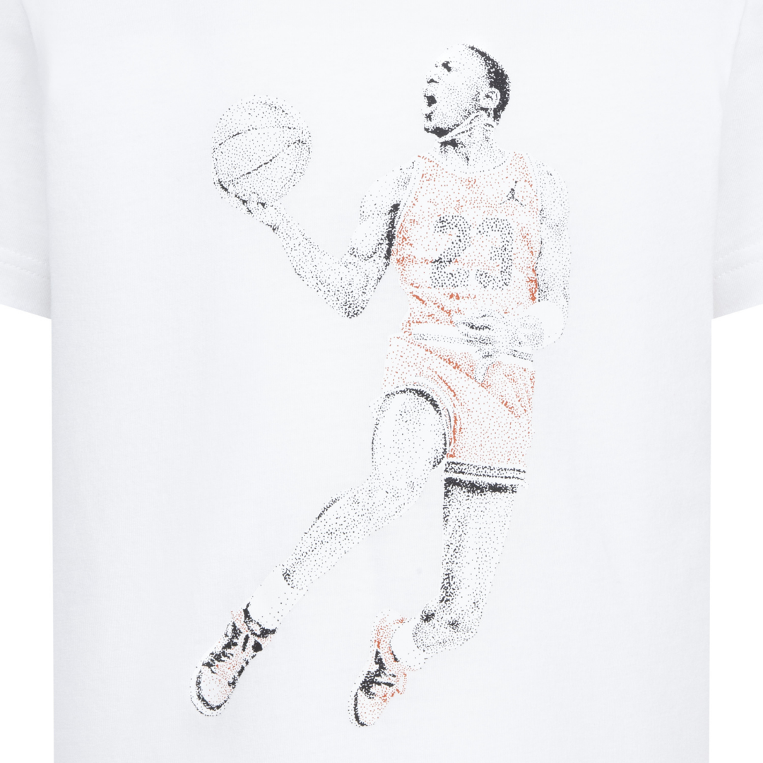 Jordan Boys Air Jordan Dots White T-Shirt (Big Kids)