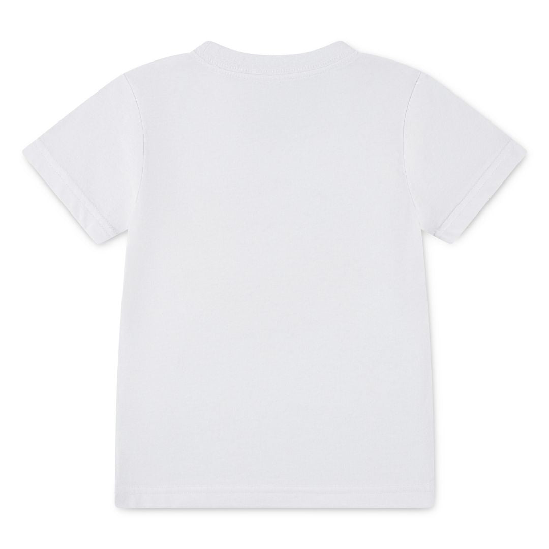 Jordan Boys Basketball Fire White T-Shirt (Little Kids)