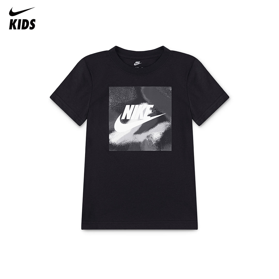 Nike Club Express Black T-Shirt (Little Kids)