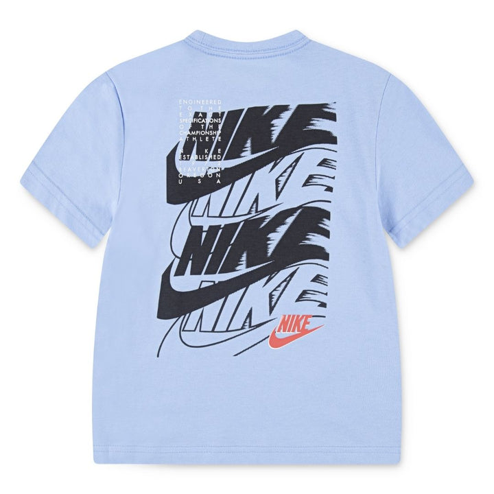 Nike Boys On The Move Blue T-Shirt (Little Kids)