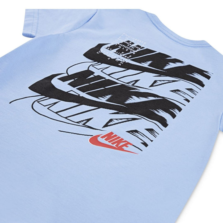 Nike Boys On The Move Blue T-Shirt (Little Kids)