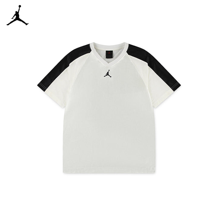 Jordan Boys MJ MVP Lifestyle White T-Shirt (Big Kids)