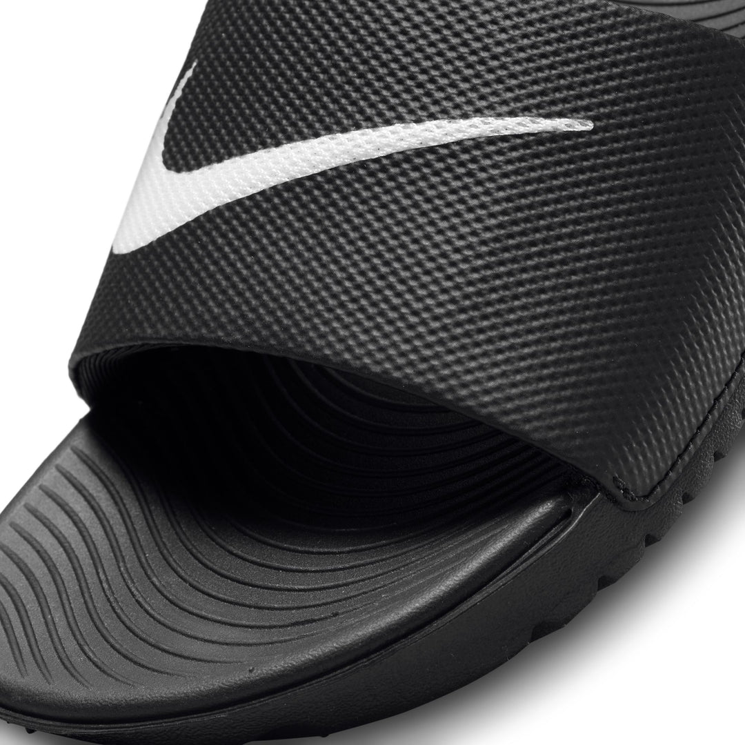 Nike Kawa Slides Black Sandals (Little Kids)