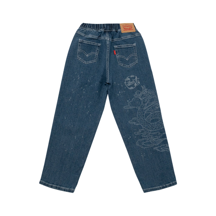 Levi's CNY Woven Denim Princess Blue (Big Kids)