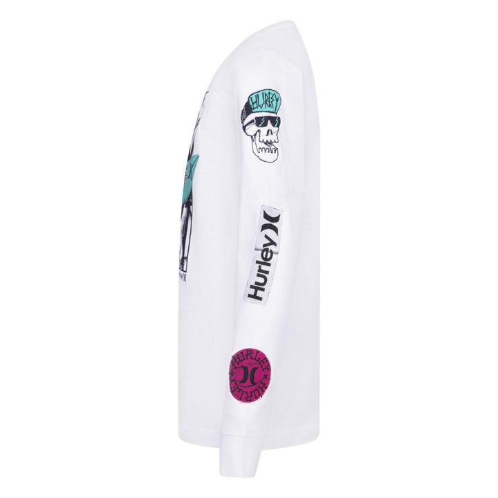 Hurley Boys Still In Biz Long Sleeve Tee (Big Kids)