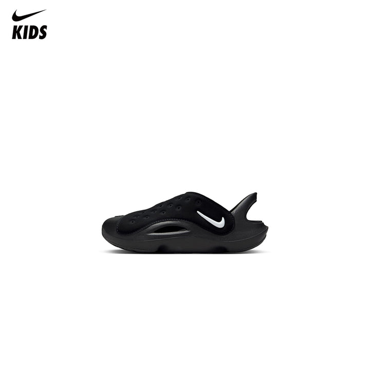 Nike Aqua Swoosh Black Sandals (Toddler)