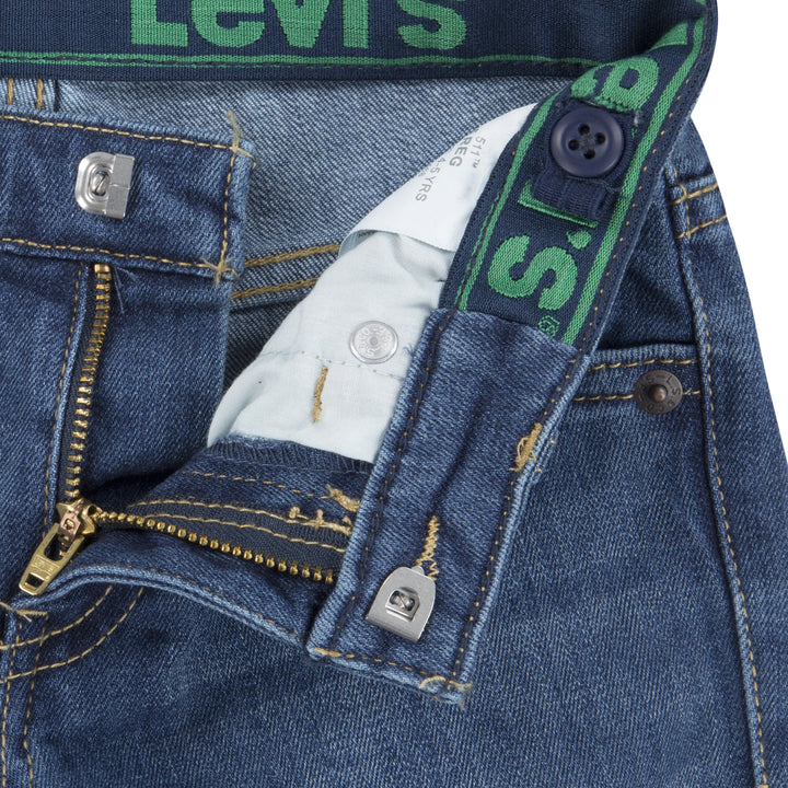 Levi's Boys 511 Eco-Soft Performance Jeans Well Worn (Little Kids)