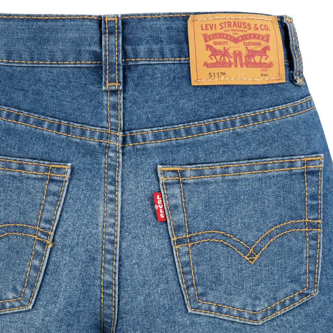 Levi's Boys 511 Slim Performance Denim Shorts (Little Kids)