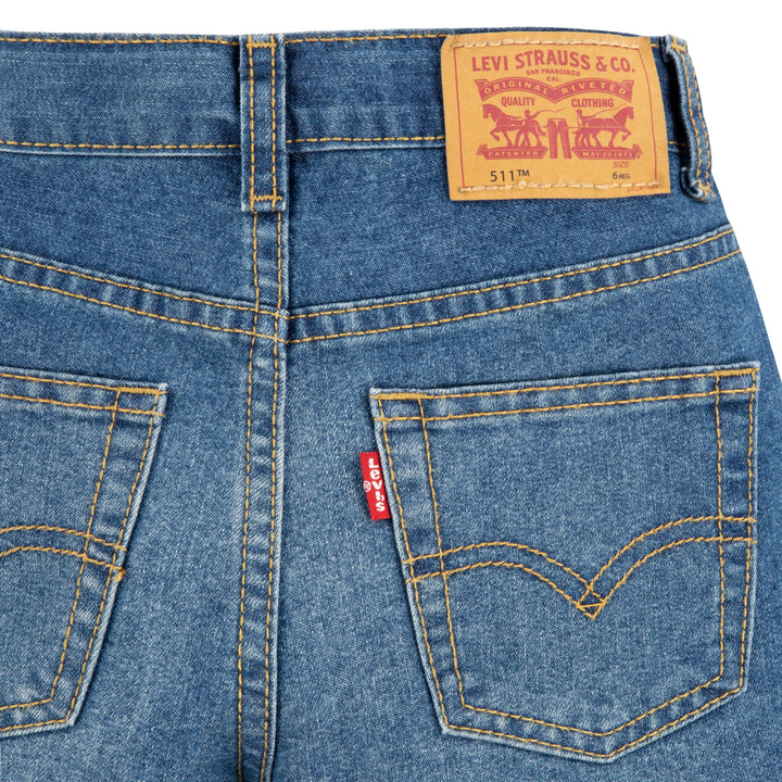 Levi's Boys 511 Slim Performance Denim Shorts (Little Kids)