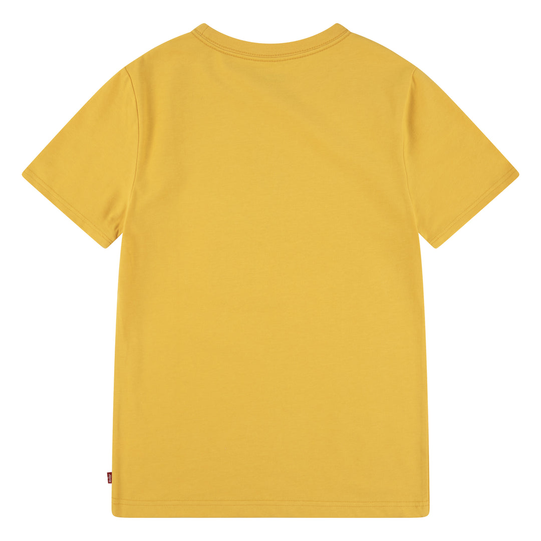 Levi's Boys Multi Sailing Patch Yellow T-Shirt (Big Kids)