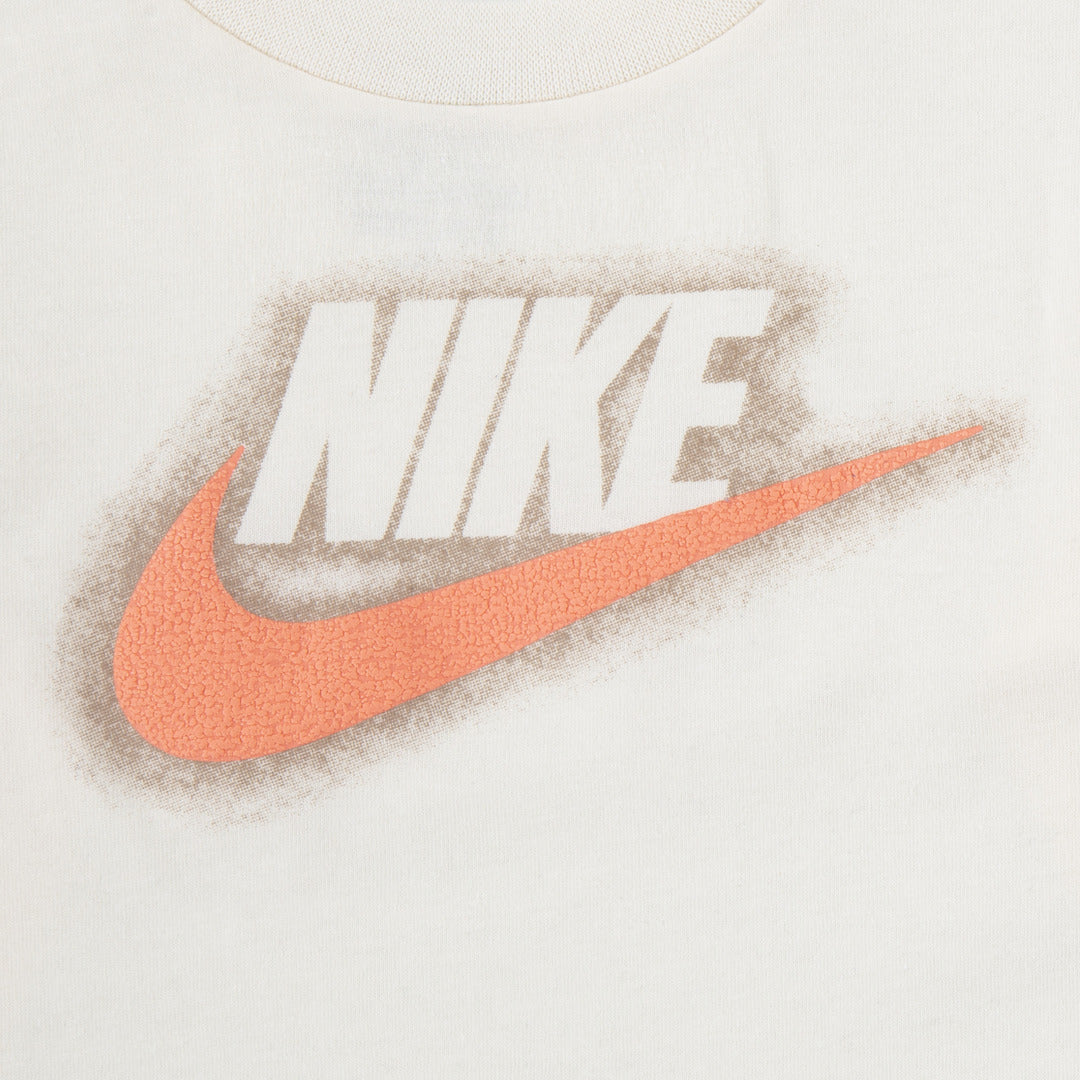 Nike Boys Powder Play Beige Long Sleeve T-Shirt (Toddler)