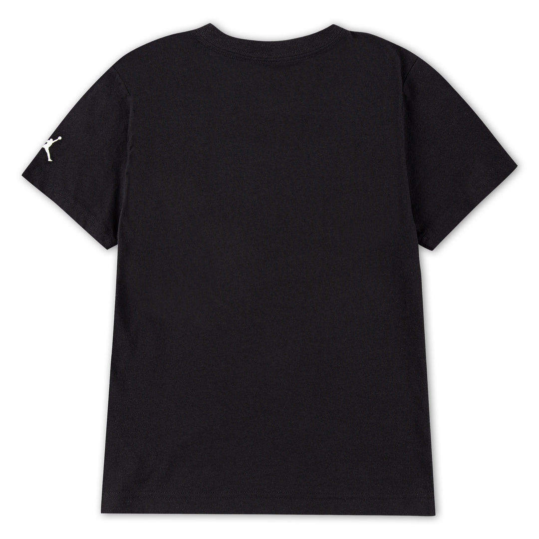 Jordan Boys MVP Airbrushed Black T-Shirt (Little Kids)