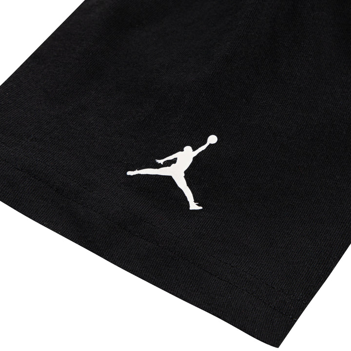 Jordan Boys MVP Airbrushed Black T-Shirt (Little Kids)