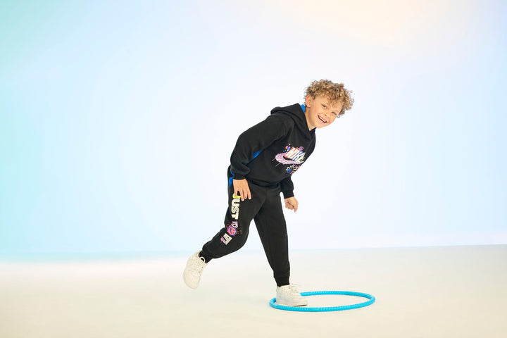 Nike Boys Sportswear Express Yourself Black Hoodie (Little Kids)