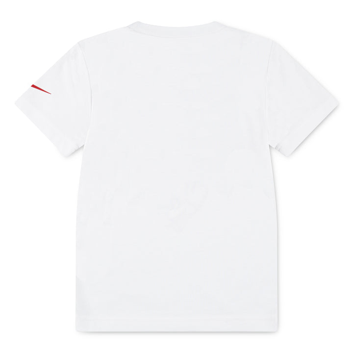 Nike Boys Basketball Handstyle White T-Shirt (Little Kids)