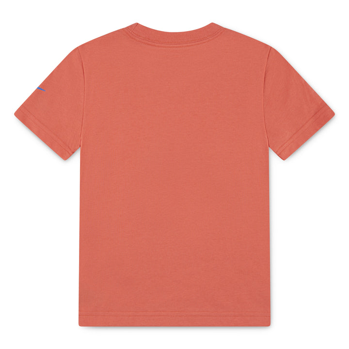 Nike Boys Basketball Handstyle Orange T-Shirt (Little Kids)