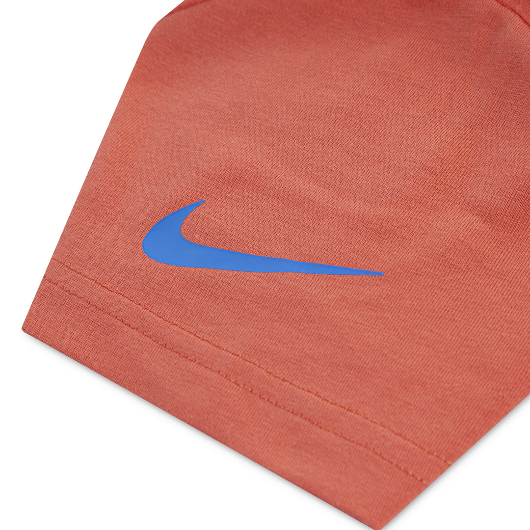 Nike Boys Basketball Handstyle Orange T-Shirt (Little Kids)