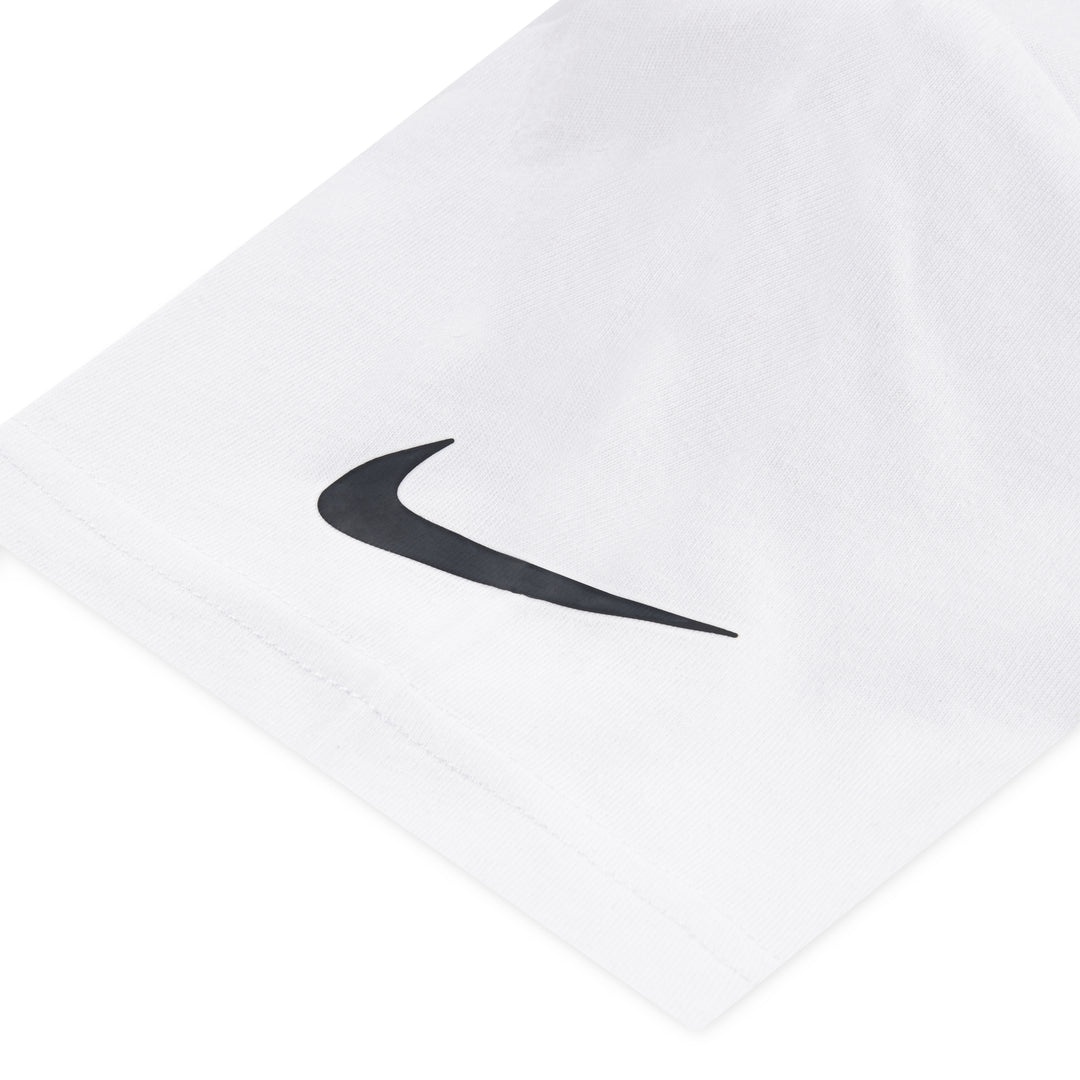 Nike Boys Sportswear Swoosh White T-Shirt (Little Kids)