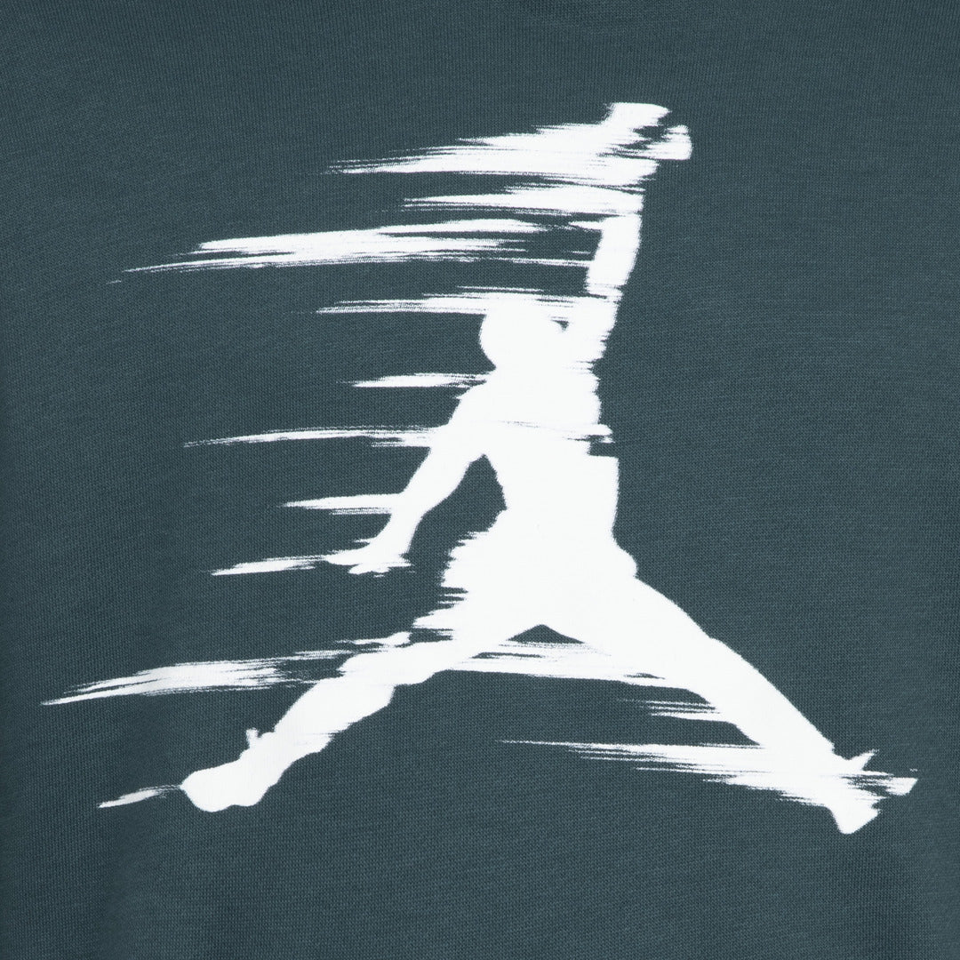 Jordan Boys MJ Flight MVP Green Pullover Hoodie (Big Kids)