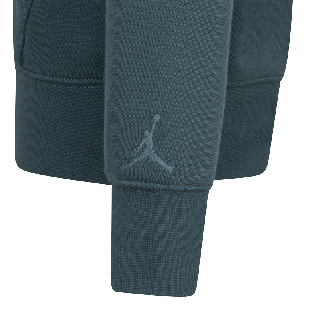 Jordan Boys MJ Flight MVP Green Pullover Hoodie (Big Kids)