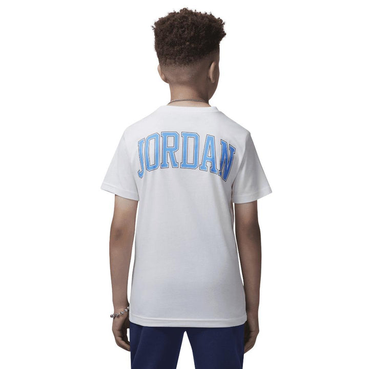 Jordan Boys See Me Shine White T-Shirt (Big Kids)