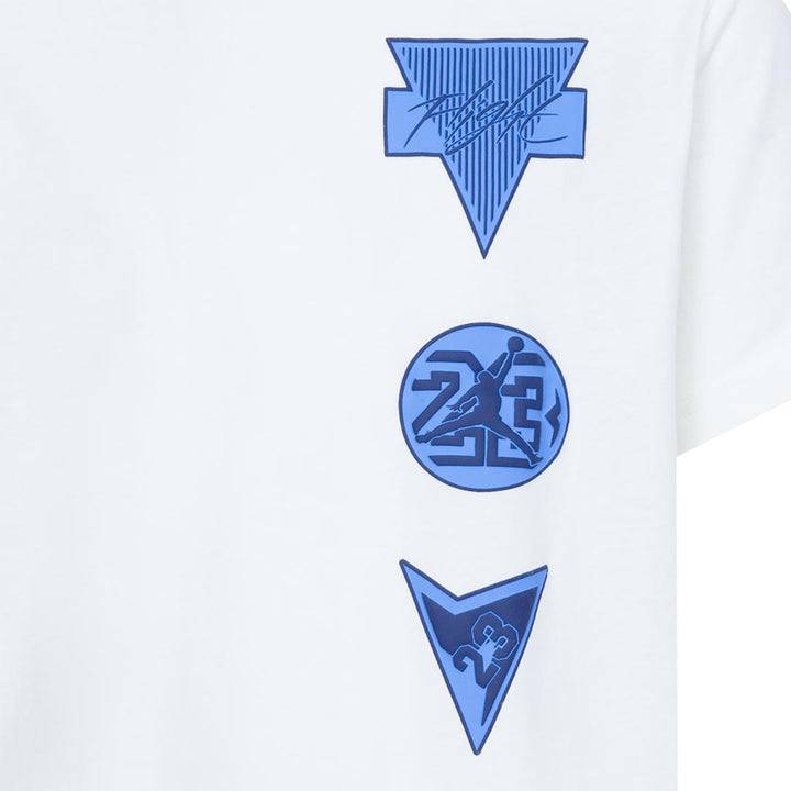 Jordan Boys See Me Shine White T-Shirt (Big Kids)