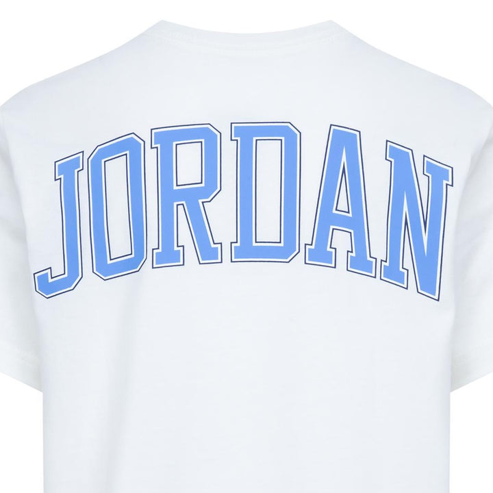 Jordan Boys See Me Shine White T-Shirt (Big Kids)