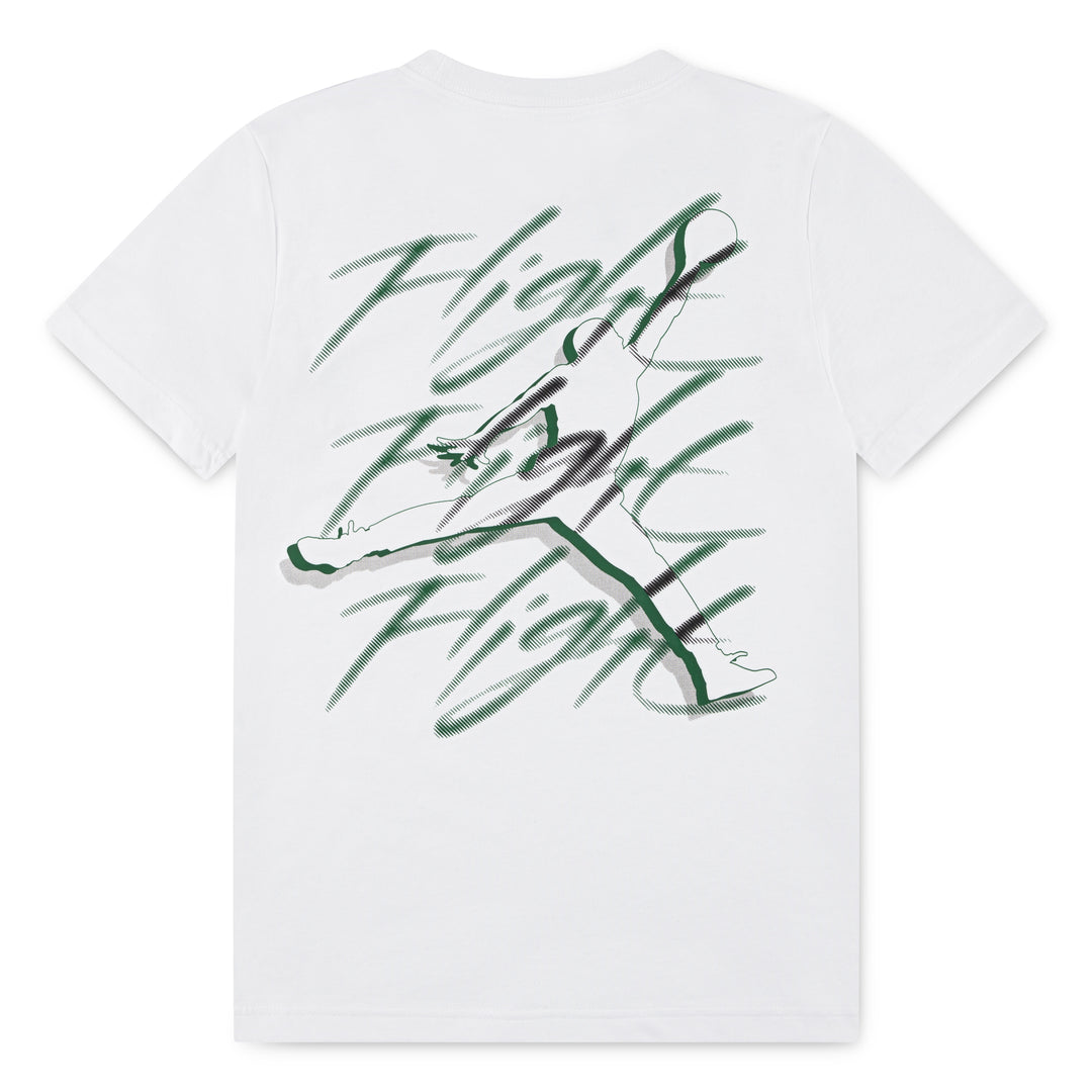 Jordan Boys Flight Haze White T-Shirt (Big Kids)