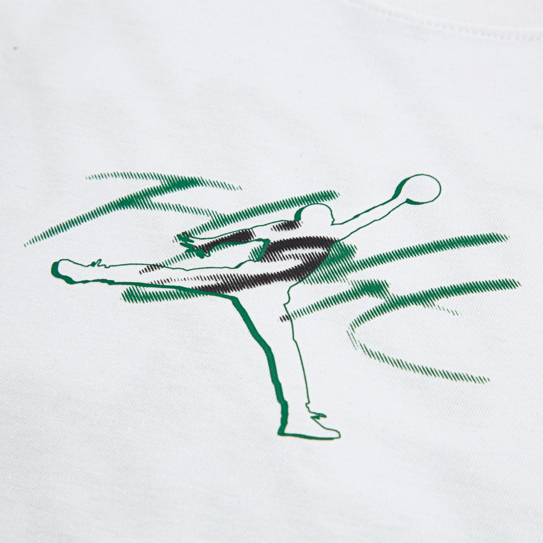 Jordan Boys Flight Haze White T-Shirt (Big Kids)