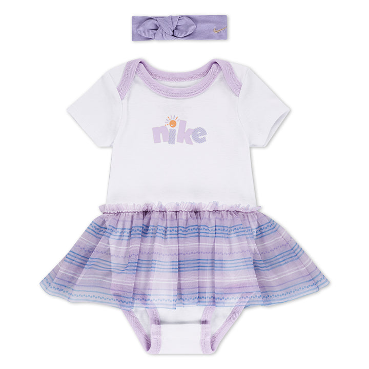 Nike Girls Sunny Swoosh Tutu Gift Set (Newborn)