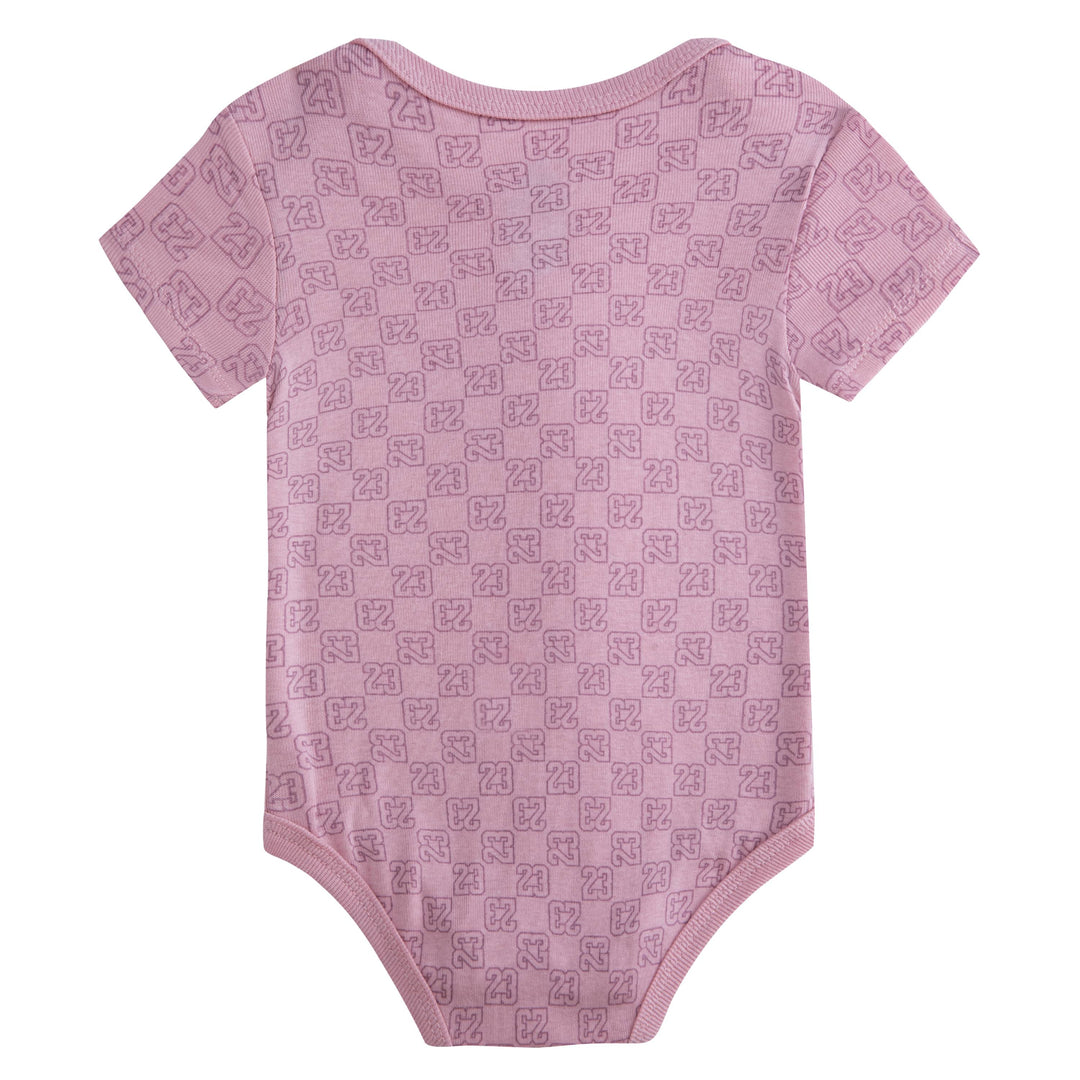 Jordan 3-Piece Bodysuit, Headband & Booties Pink Gift Set (Infant)