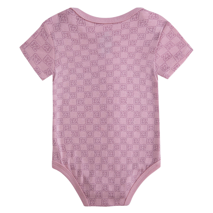 Jordan 3-Piece Bodysuit, Headband & Booties Pink Gift Set (Infant)