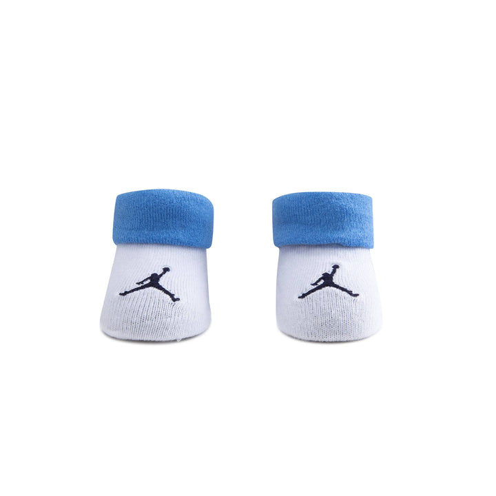 Jordan 3-Piece Bodysuit, Headband & Booties Blue Gift Set (Infant)