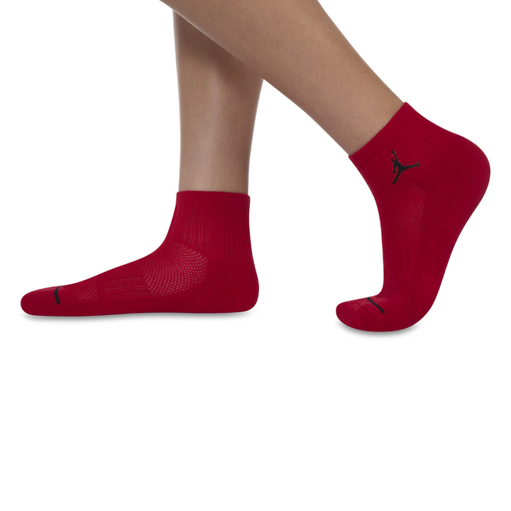 Jordan 3-Pack Jumpman Quarter Ankle Socks (Big Kids)