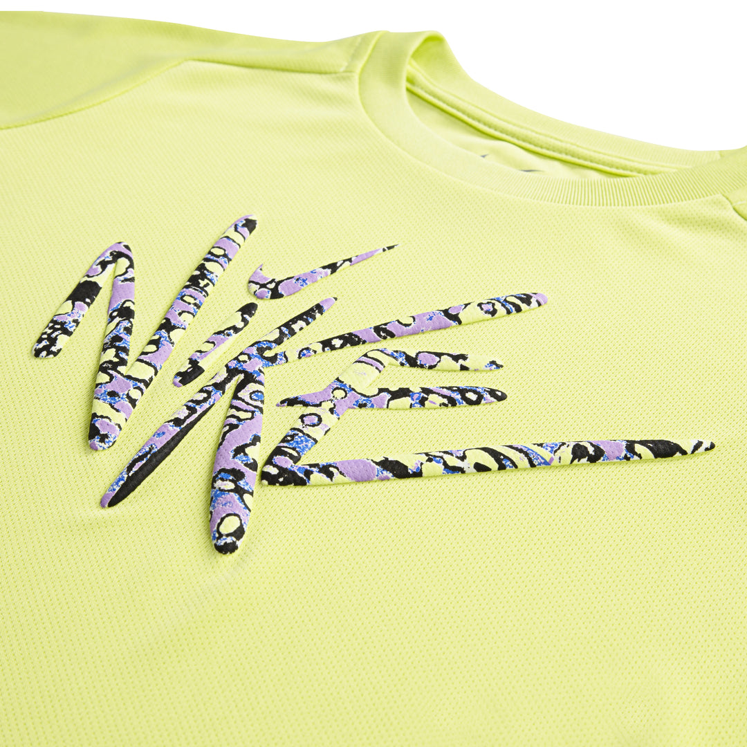 Nike Boys Bold Move Dri-Fit Yellow T-Shirt (Little Kids)