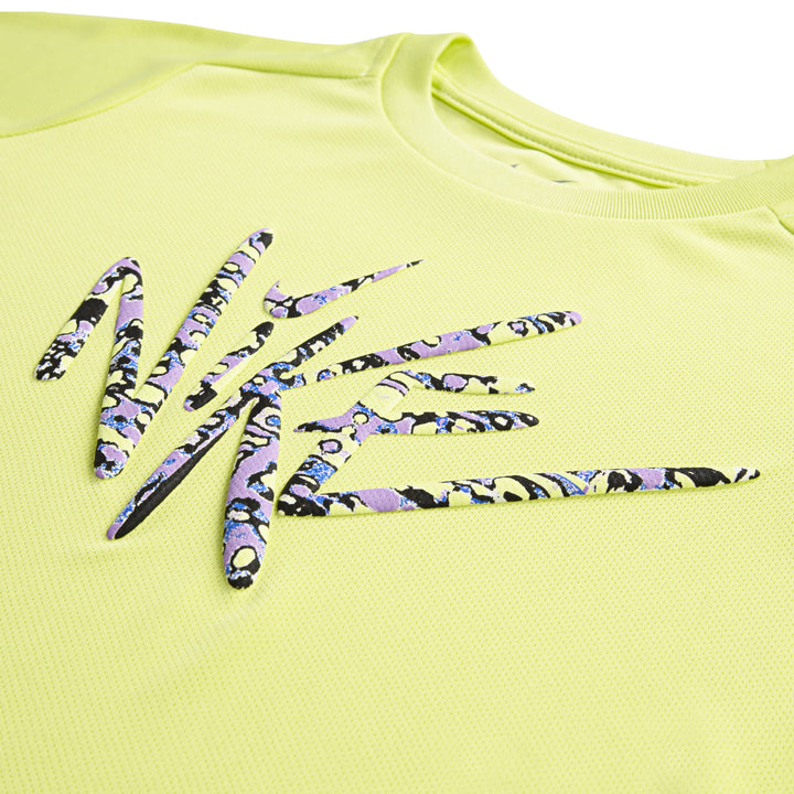 Nike Boys Bold Move Dri-Fit Yellow T-Shirt (Little Kids)