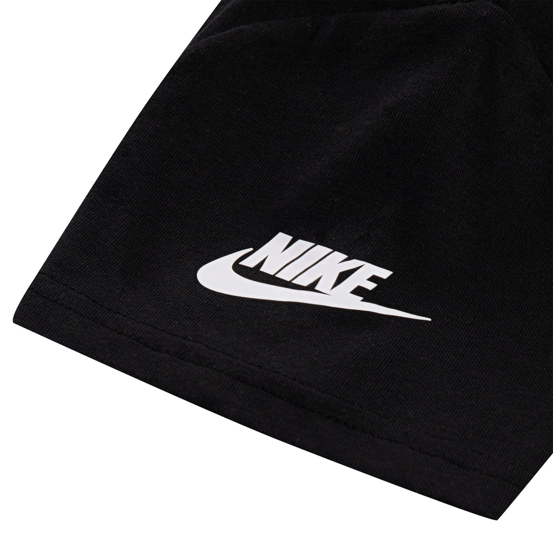 Nike Boys Futura Block Black T-Shirt (Little Kids)