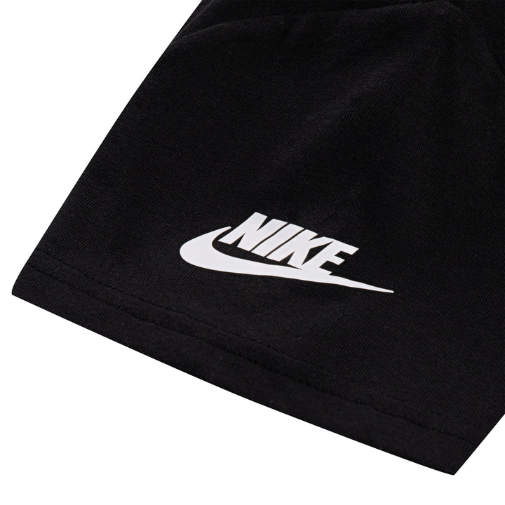 Nike Boys Futura Block Black T-Shirt (Little Kids)