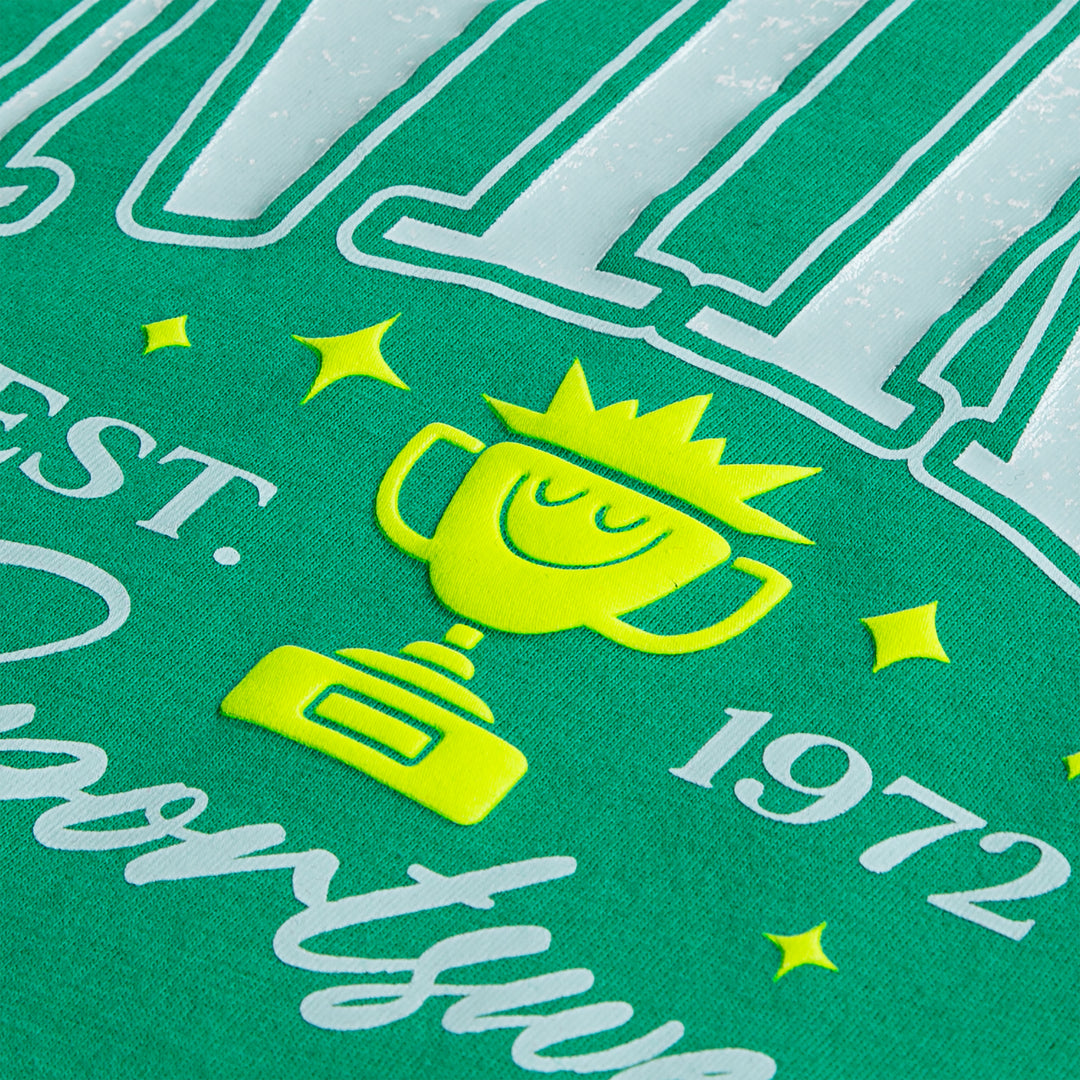 Nike Boys Ace Arch Green T-Shirt (Little Kids)