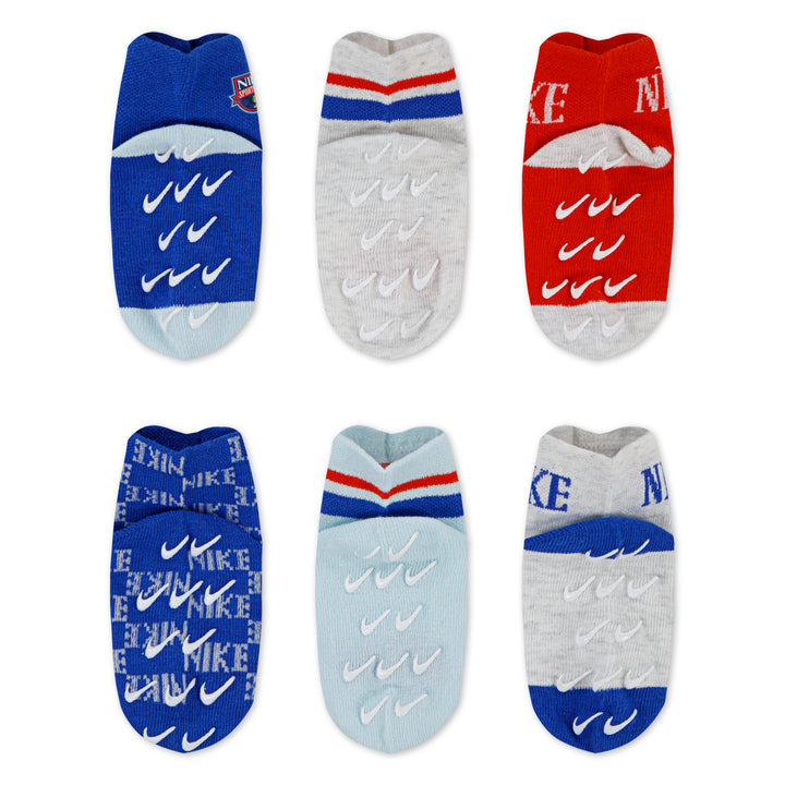 Nike 6-Pack Ace Your Game Non-Slip Grip Ankle Socks (Infant)