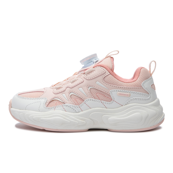 Rookie Chunky Sneaker Pink/White (Little Kids)