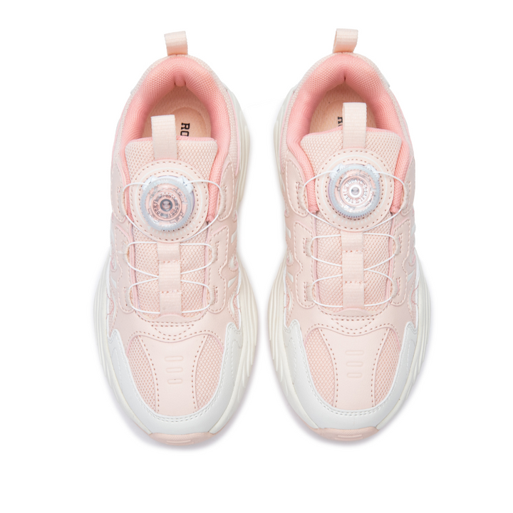 Rookie Chunky Sneaker Pink/White (Little Kids)