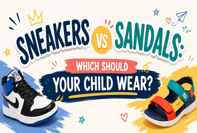 Sneakers vs Sandals: Which Should Your Child Wear?