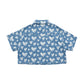 Levi's Original Girls Heart Print Denim Shirt (Big Kids)