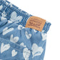 Levi's Original Girls Heart Print Denim Skort (Big Kids)