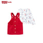 Levi's Girls 2-Piece Long Sleeve Top & Skirtall (Infant)