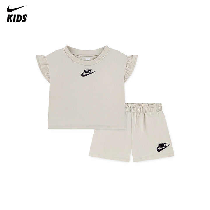 Nike Girls 2-Piece Baby French Terry Shirt & Shorts Set (Infant)