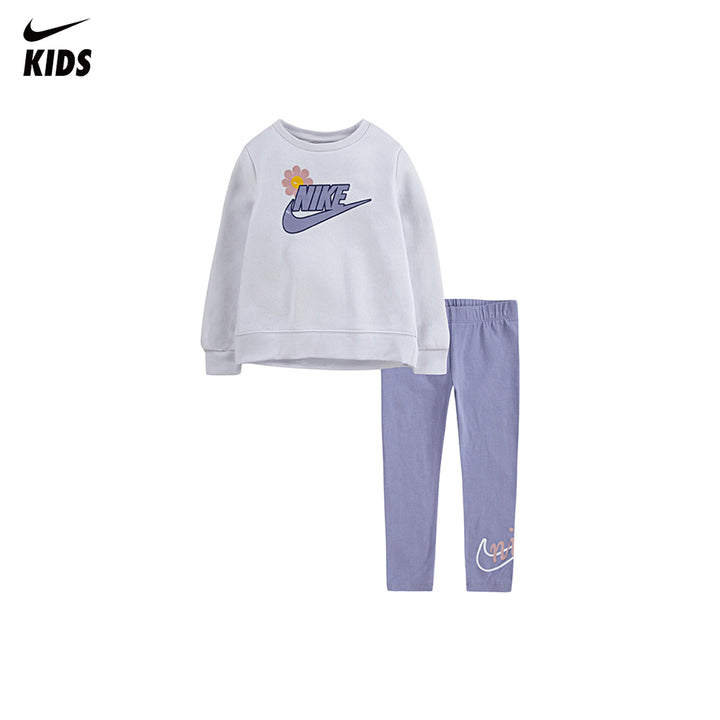 Nike Girls 2-Piece Flower Child Sweatshirt & Leggings Set (Toddler)